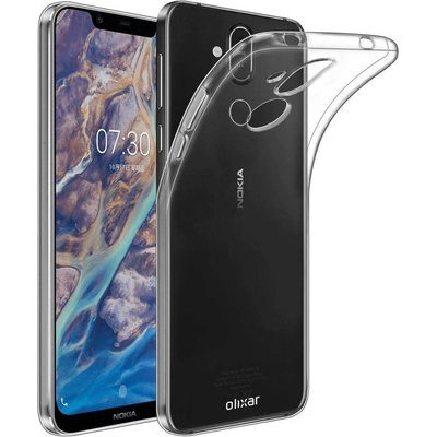 VSECHNONAMOBIL Silikonový průhledný obal Nokia 7.1 Plus / X7 13114