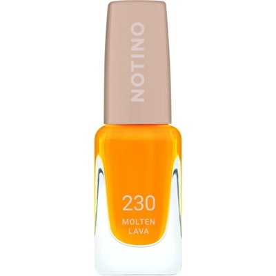 Notino Gel Effect Nail Polish lak na nechty s gélovým efektom 230 Molten Lava 10 ml