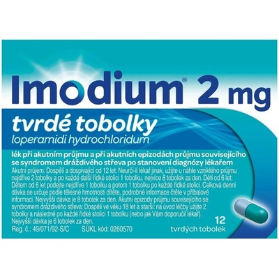 IMODIUM POR 2MG CPS DUR 12