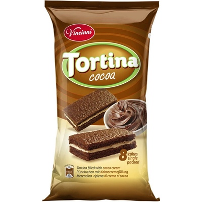Vincinni Tortina kakaová 200 g