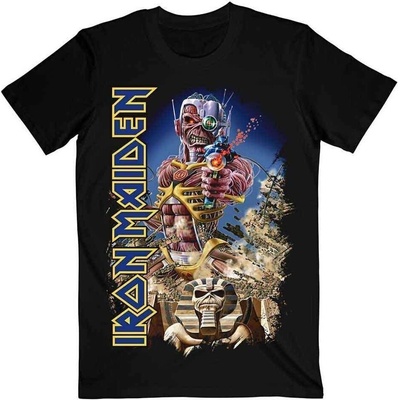 Iron Maiden tričko Somewhere Back in Time čierne