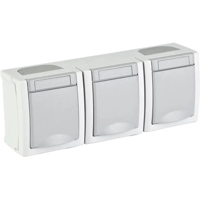 Panasonic КОНТАКТ ТРОЕН IP54 PANASONIC Pacific (8691136130666)