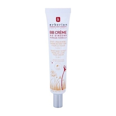 Erborian BB Cream tónovací krém pro dokonalý vzhled pleti SPF20 Nude Ginseng 15 ml