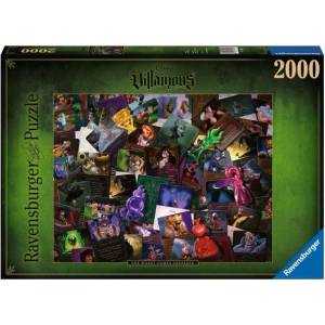 Ravensburger Пъзел Ravensburger от 2000 части - Злодеите на Дисни (16506)