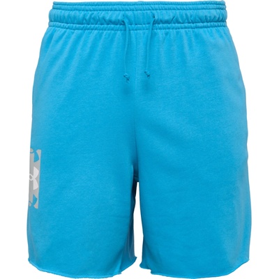 Under Armour RIVAL TERRY LOGO modrá sivá biela