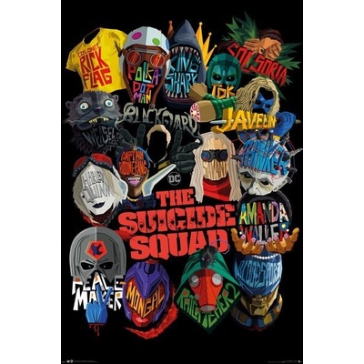 Plakát, Obraz - The Suicide Squad - Icons, 61 × 91.5 cm