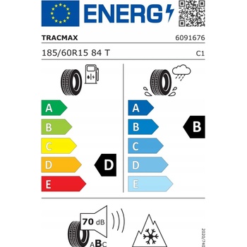 Tracmax X-Privilo S130 185/60 R15 84T