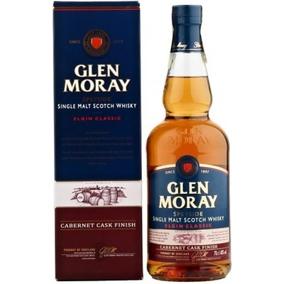 Glen Moray Cabernet Cask 40% 0,7 l (holá láhev)
