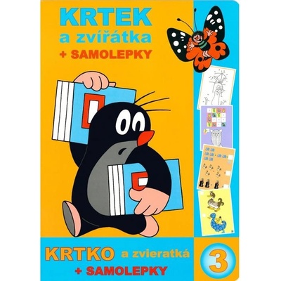 Nakladatelství Akim s.r.o. Krtek a zvířátka samolepky