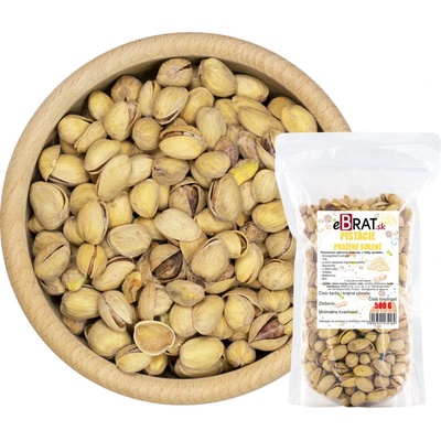 eBrat.sk Pistácie pražené solené 500 g