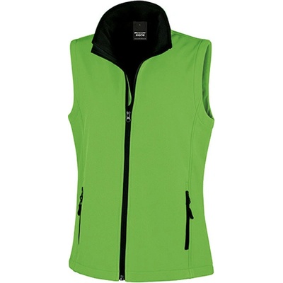 Result dámska softshellová vesta R232F Vivid Green