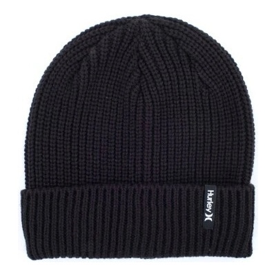 Hurley M MAX CUFF 2.0 BEANIE BLACK