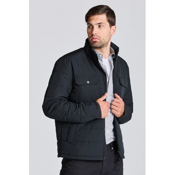 Gant D1. CHANNEL QUILTED WINDCHEATER čierna