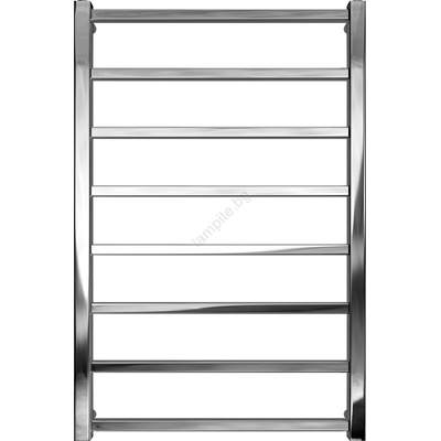 Mario Radiators Отопляема лира за баня TOKIO 174W/230V 80x53 см неръждаем/лъскав хром (MR0001)