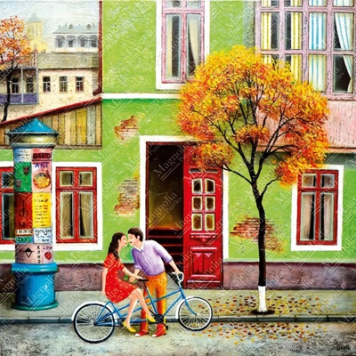 Magnolia - Puzzle Autumn Kiss - 1 000 piese