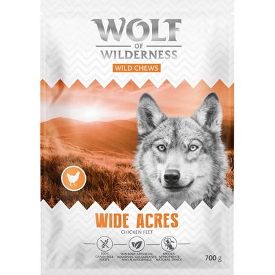 Wolf of Wilderness "Wide Acres" kuracie beháky 3 x 700 g