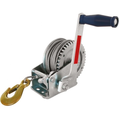 CARPOINT Ručný navijak 545 kg s lanom 20 m