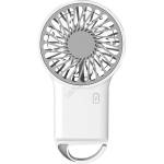 EUROLAMP Презареждащ се джобен вентилатор 3W/5V 300 mAh, бял (EU0710)