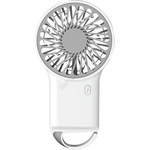 EUROLAMP Презареждащ се джобен вентилатор 3W/5V 300 mAh, бял (EU0710)
