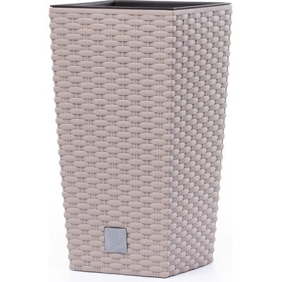 Prosperplast Rato Square 26,5 x 26,5 x 50 cm moka
