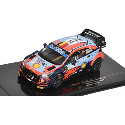 WRC Ixo Hyundai i20 Coupe 11 Rally Monza 2021 Neuville/Wydaeghe 1:43