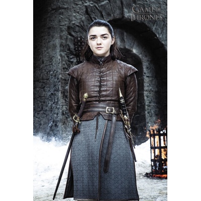 Europosters Plagát, Obraz - Game of Thrones - Arya Stark, 26.7 × 40 cm