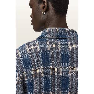 AllSaints жилетка мъжка с лен SOLMAR (M047KE)