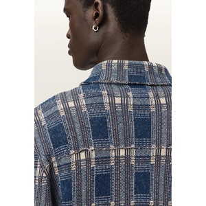AllSaints жилетка мъжка с лен SOLMAR (M047KE)