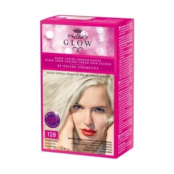 Kallos Glow 128 perleťová blond 40 ml