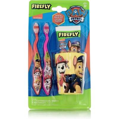 Nickelodeon Firefly Paw Patrol Dental Set Soft 3+ (Red and Pink)