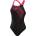 Speedo Бански костюм Speedo Medley Medalist swimsuit - Black/ Pink