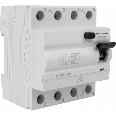 Proudový chránič Doktorvolt 415 V IP20 63 A