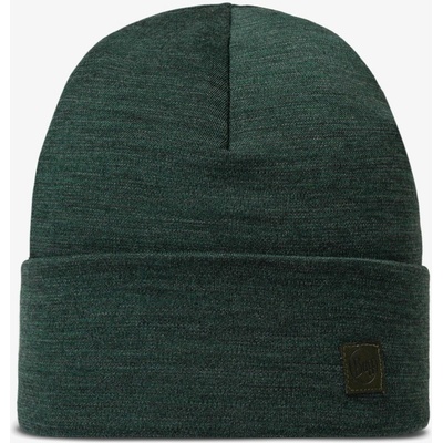 Buff Heavyweight merino Wool Hat solid forest