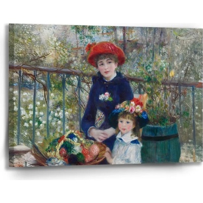 Sablio Obraz Dve sestry (Na terase) - Pierre-Auguste Renoir - 90x60 cm