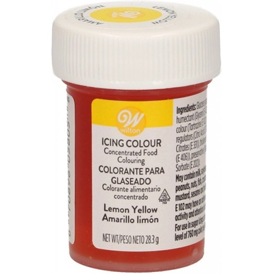 CakeSupplies Gélová farba Lemon Yellow Žltá 28 g