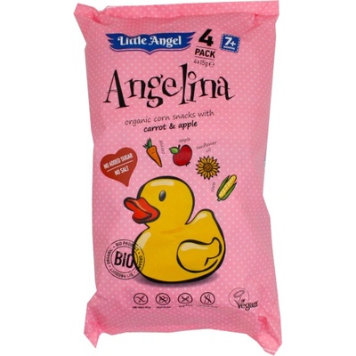 Angelina mrkev jablko BIO 4 x 15 g