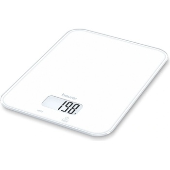 Beurer Цифров кухненски кантар Beurer KS 19 Pure White kitchen scale, капацитет 5 кг, LCD дисплей, с включена батерия, бял (10681_BEU)