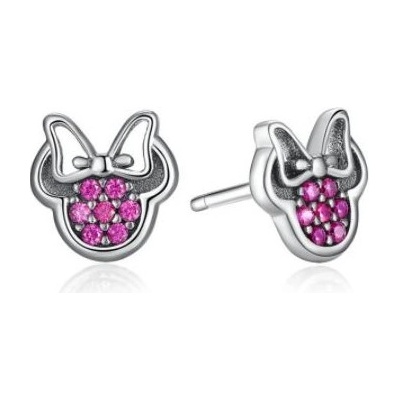 Prosperk Dětské stříbrné náušnice Minnie S3271