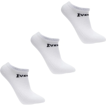 Image 1 of Everlast Детски чорапи Everlast 3 Pack Trainer Socks Childrens - White