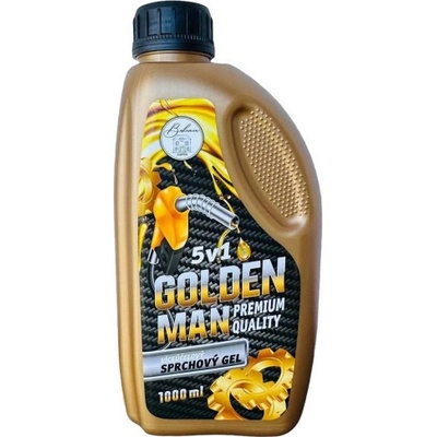 Bohemia Gifts Maxi sprchový gel pro muže golden man 1000 ml