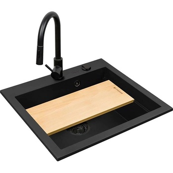 Pyramis Siros 57 x 51,5 Čierna