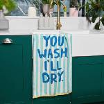  Dock & Bay: Кърпа за кухнята - You Wash I'll Dry - 75x45см (5061011623317)