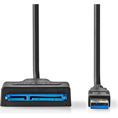 Nedis CCGB75100BK05 Кабел USB 3.2 Gen1 за 2, 5-инчов твърд диск, SATA l, ll, lll (CCGB75100BK05)