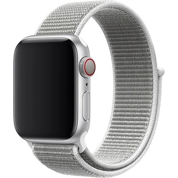 Apple Оригинална текстилна каишка за Apple Watch 38мм, 40мм, 41мм, 42мм (2024) - Apple Seashell Sport Loop (сив) (mtlv2zm/a)