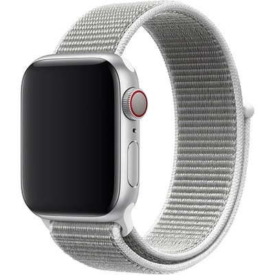 Apple Оригинална текстилна каишка за Apple Watch 38мм, 40мм, 41мм, 42мм (2024) - Apple Seashell Sport Loop (сив) (mtlv2zm/a)