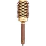 Olivia Garden Expert Blowout Straight Square Brush Gold & Brown 50 mm