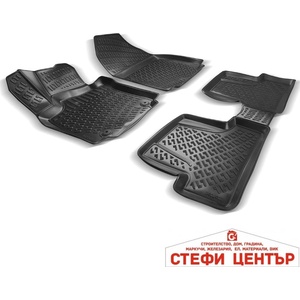 Rizline Гумени стелки RizLine съвместими с Renault Captur 2013-2019 (511349) - steficenter