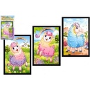 Flitrový mini obrázek Lama