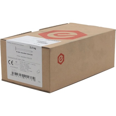 Profi Depot Stavební hřebík, 120 mm, ø 4 mm, karton: 2,5 kg 72608