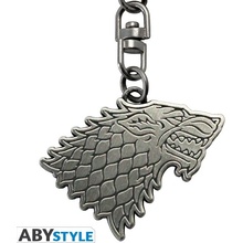 Prívesok na kľúče GAME OF THRONES STARK 3D KEYCHAIN ABYKEY060